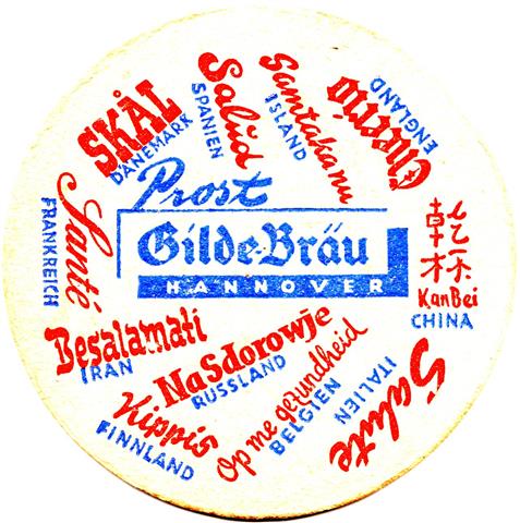 hannover h-ni gilde prost 1a (rund215-unten kippis-blaurot)